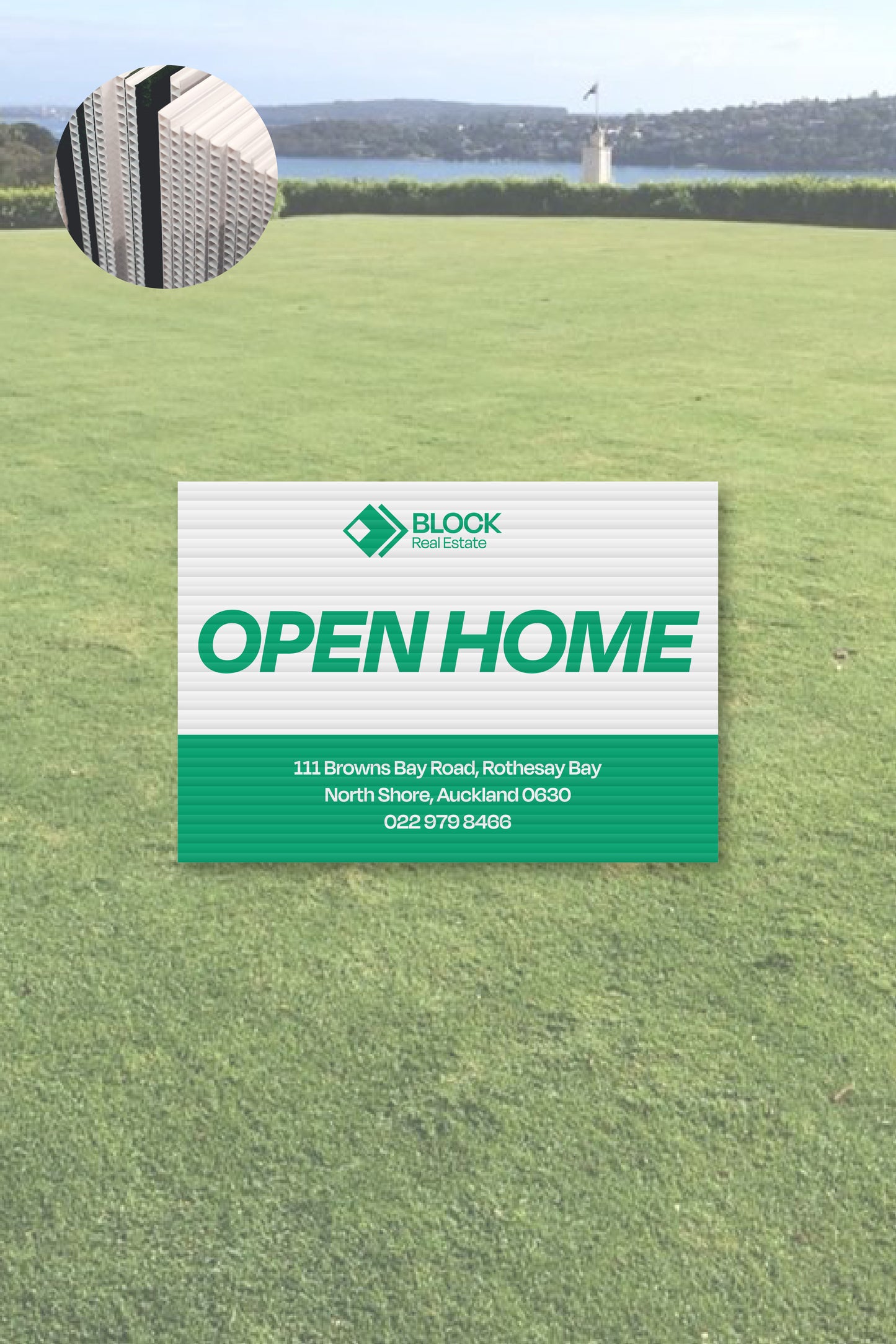 Real Estate Corflute Signage