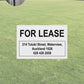 For Lease Corflute Signage