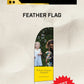 Ready-made Small Feather Real Estate Company Flag