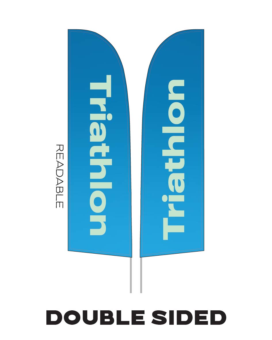 Large Sport Event Feather Flag