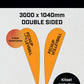 Large Double Sided Tear-Drop Flag Kit Set