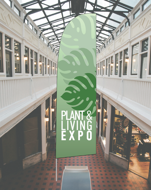 Large Expo Feather Flag