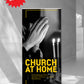 Prestige Church At Home Pull-Up Banner Silver Frame