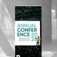 Prestige Annual Conference Pull-Up Banner Silver Frame