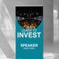 Prestige Invest Conference Pull-Up Banner Silver Frame