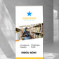 Prestige School Pull-Up Banner Silver Frame