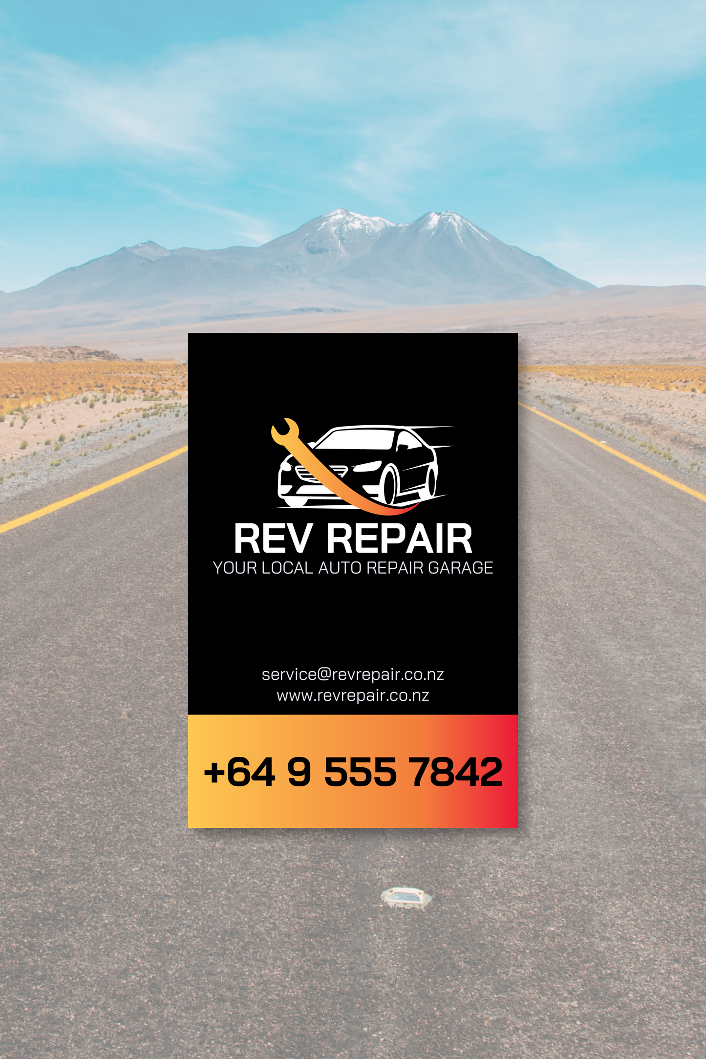 Car Repair Service Sticker