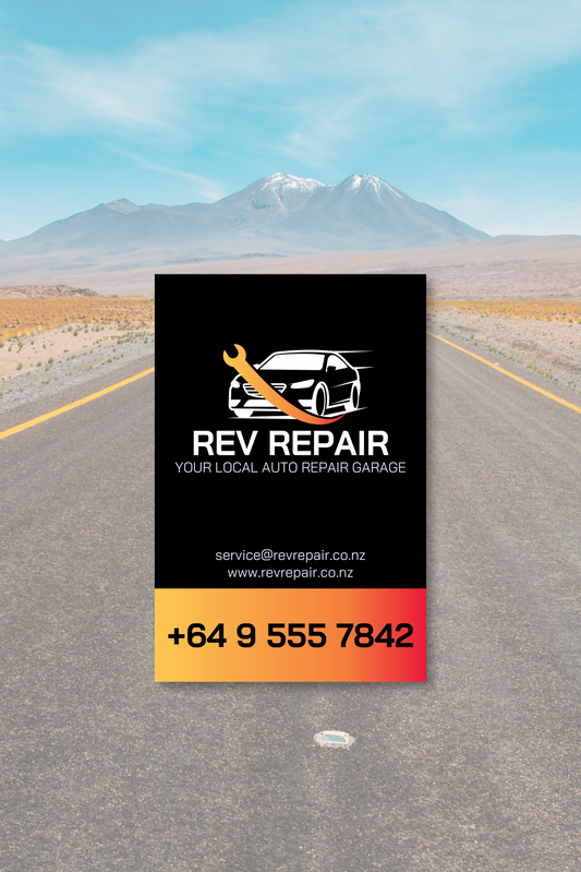 Car Repair Service Sticker