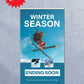 Winter Gear Sale Pull-up Banner | 1000 x 2000mm