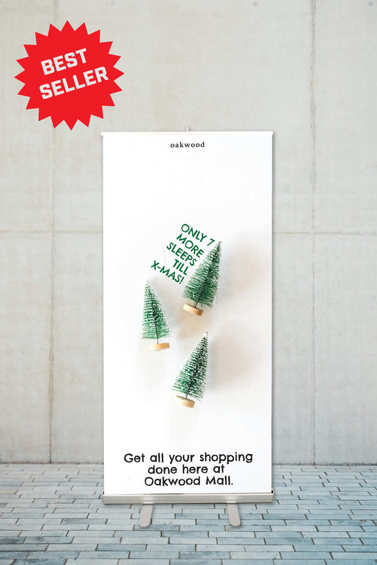Mall Pull-up Banner 850 x 2000mm