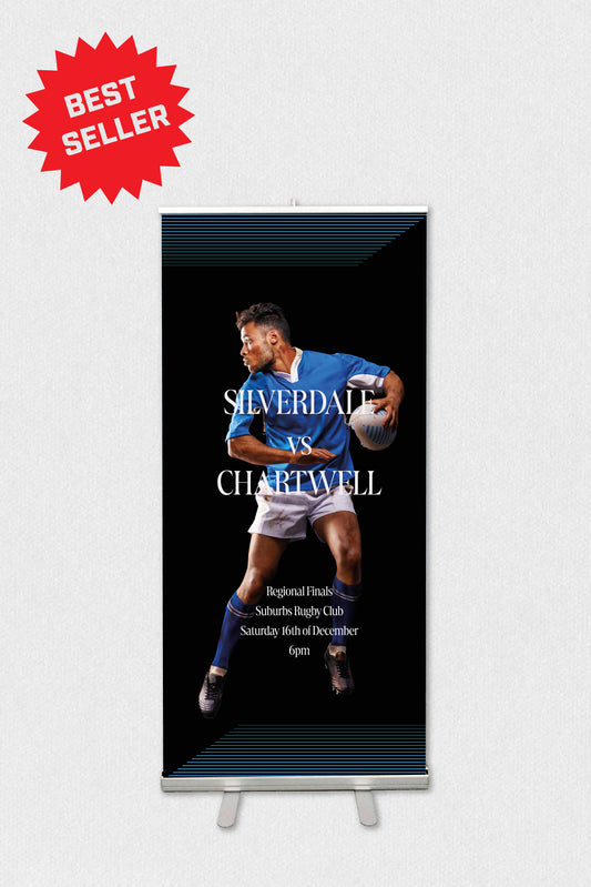 Sports Event Pull-up Banner 850 x 2000mm
