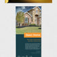 Open Homes Pull-up Banner 850 x 2000mm