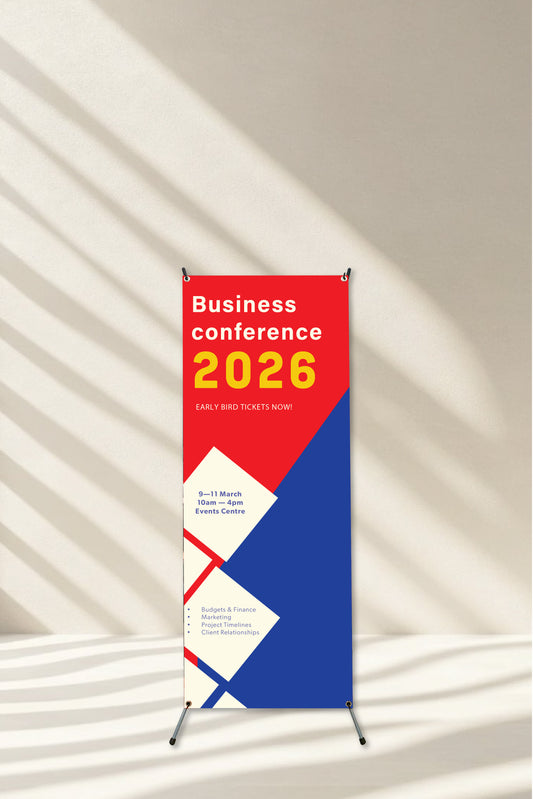 Business Conference X Banner Stands