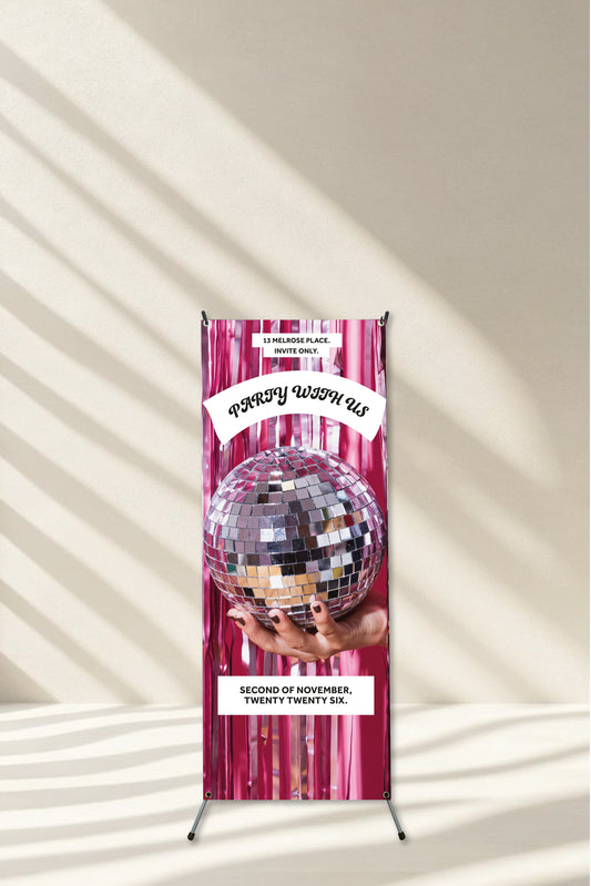 Celebration X Banner Stands
