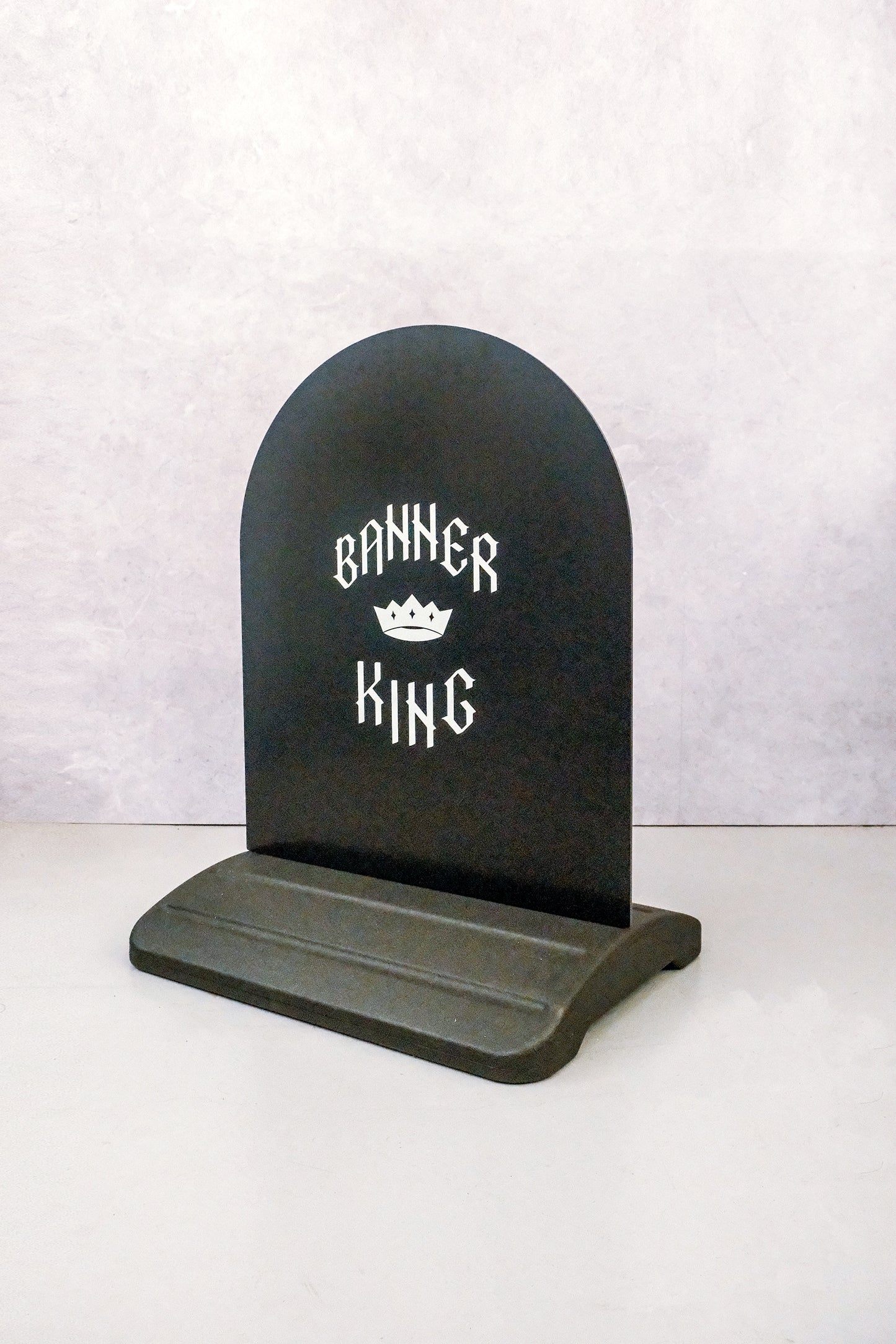 Footpath Sign Custom Shape