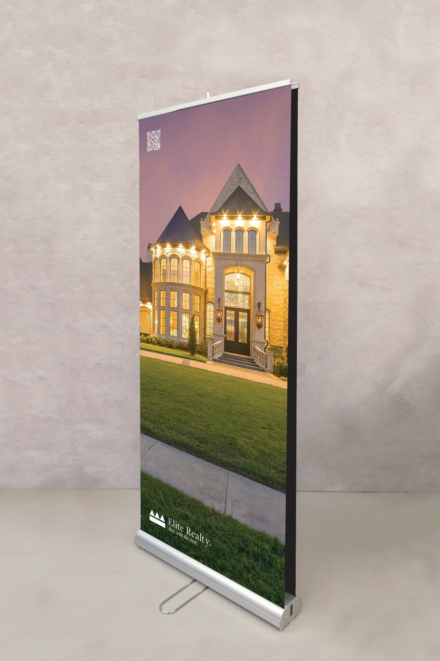 Luxury Pull Up Double Sided Banner