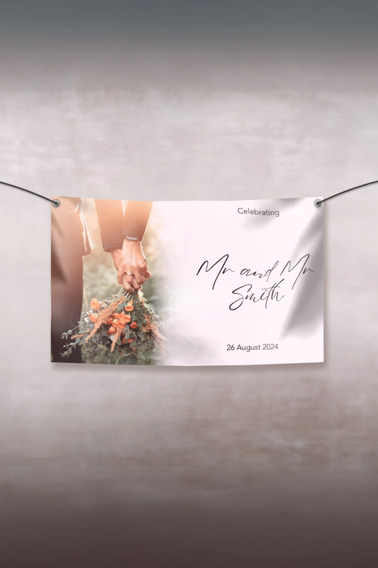 Wedding Banners - 1220 x 610 mm