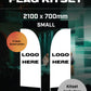 Small Feather Flag Kit Set