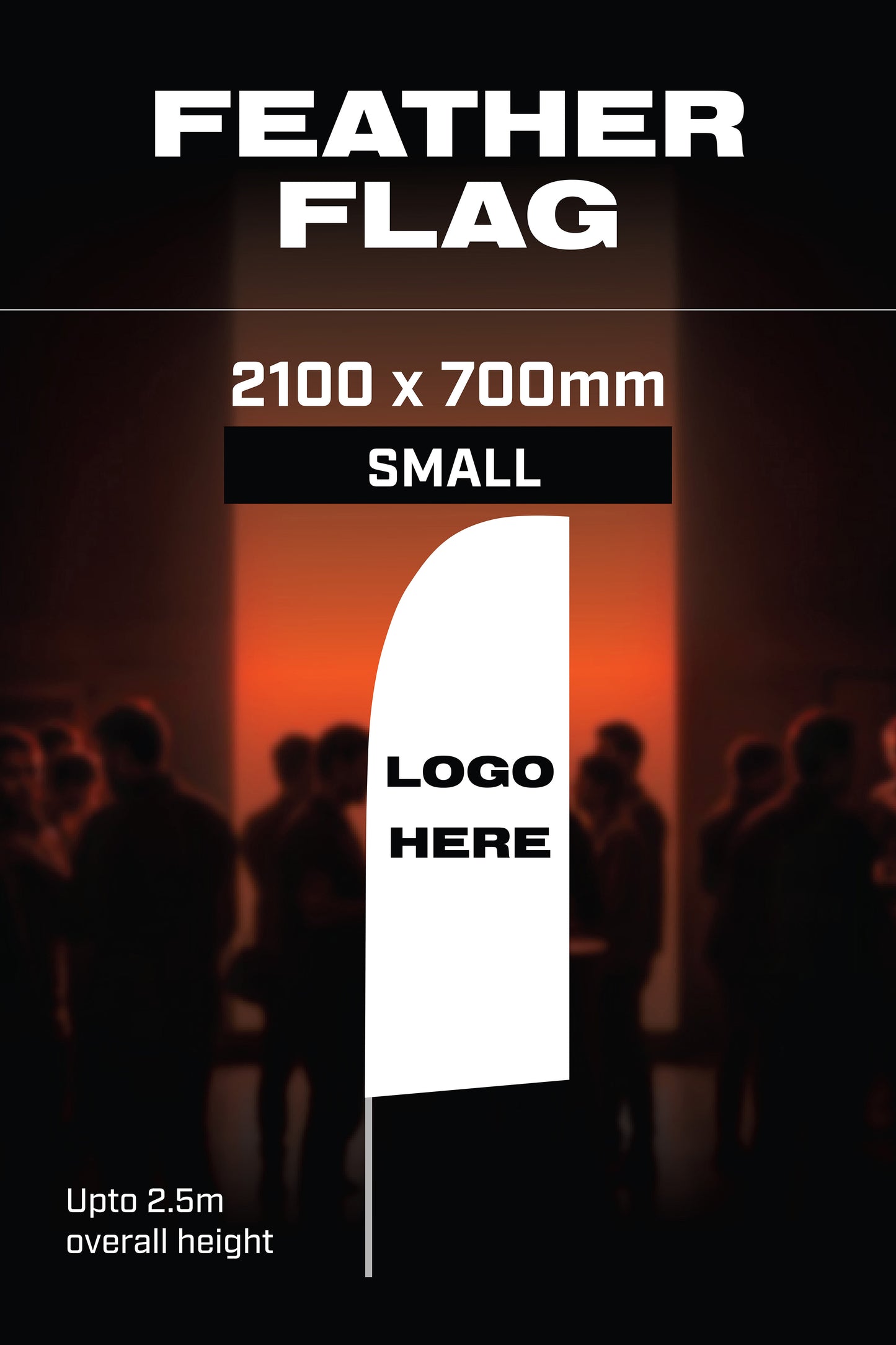 Small Feather Flag